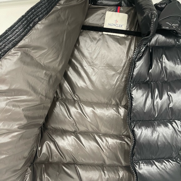 Moncler Shiny Black Puffer Jacket for Men/Women - Picture 5 of 8
